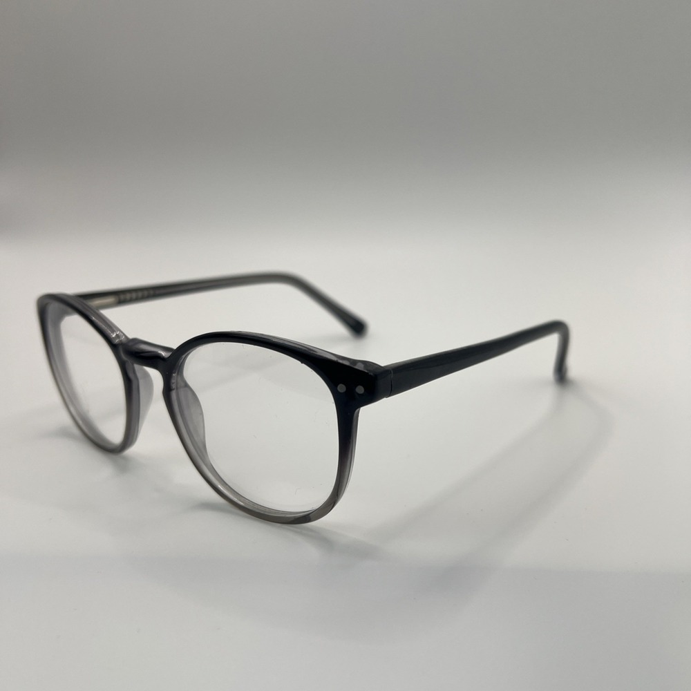 Success SS-118 BLACK Clear Fade 49-20-140 Plastic Full Rim Eyeglasses Frame Only